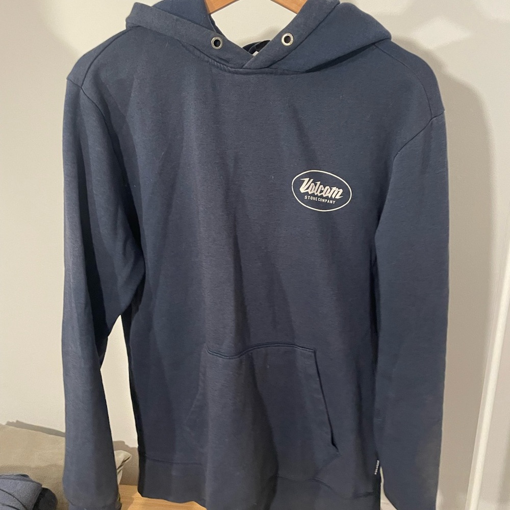 Volcom Men's Dark Blue Hoodie